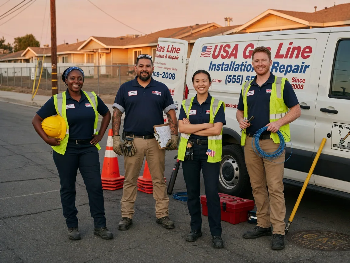 Gas Line Installation company in Lena, IL